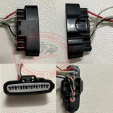 Original New 89871-71010 Injector Driver ECU + 2pcs/set Cable Connectors for Toyota HILUX, HIACE, COROLLA, Land Cruiser Hiace LX 8987171010, 131000-1331