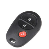 2+1 Buttons 434 MHz Keyless Entry Remote for Toyota