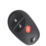 2+1 Buttons 434 MHz Keyless Entry Remote for Toyota