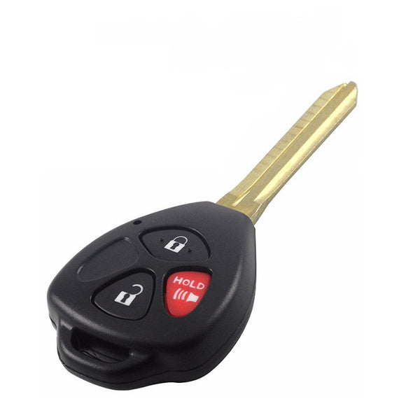2+1 Buttons 312 MHz Remote Head Key for Scion / Toyota Yaris 2005-2013 - MOZB41TG