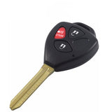 2+1 Buttons 312 MHz Remote Head Key for Scion / Toyota Yaris 2005-2013 - MOZB41TG