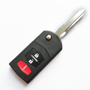 2+1 Buttons 315 MHz Flip Remote Key for Mazda 6 / RX8 2004-2008 - KPU41788