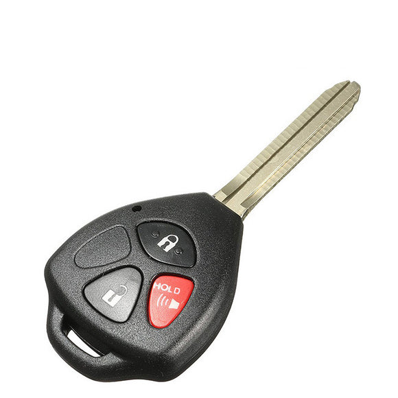 2+1 Buttons 315 MHz Remote Head Key for Toyota RAV4 Yaris Scion 2006-2013 - HYQ12BBY (4D 67 Chip)