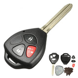 2+1 Buttons 315 MHz Remote Head Key for Toyota RAV4 Yaris Scion 2006-2013 - HYQ12BBY (4D 67 Chip)