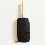 2+1 Buttons Flip Remote Key Shell for Audi with Large Battery Holder - 5 pcs
