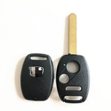 2+1 Buttons Key Shell with Chip Slot for Honda - Pack of 5