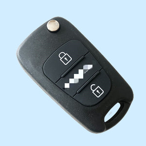 2 Button Flip Remote Key Shell HYN14R for Hyundai Verna (5 pcs)