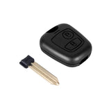 2 Button Key Shell Without Screw for Citroen SX9 5pcs