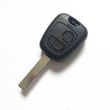2 Button Key Shell with VA2 Blade with Groove for Citroen SX9 5pcs