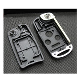 2 Button Refit Car Key Case Shell For HONDA Accord CRV 5pcs