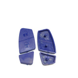 2 Button Rubber Pad Blue Color for Fiat 10 pcs