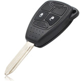 2 Button Smart Remote Key Fob With ID46 Chip 433mhz for Chrysler 300C Sebring PT Cruiser 05179516AA No Mark