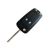 2 Buttons 433MHz Flip Remote Key For Vauxhall Corsa D - G4-AM433TX