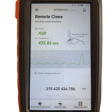 2 Buttons 434 MHz Flip Remote Key for Renault - PCF7947