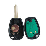 2 Buttons 434 MHz Remote Key for Renault - PCF7947