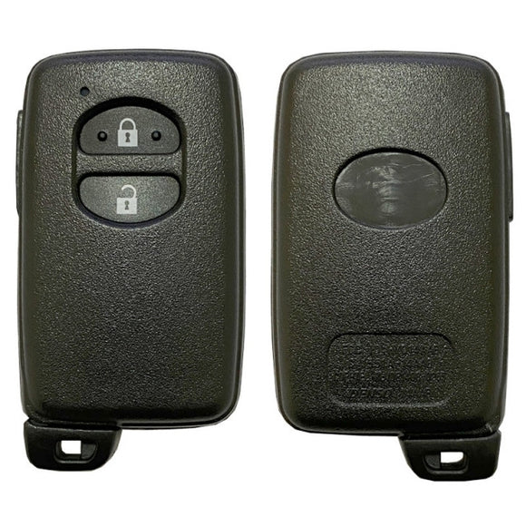 2 Buttons Black 433MHz FSK F433 Board ID74-WD04 Smart Remote Key For Toyota Corolla 89904-0F010 DST 4D 80 Bit Completed Key