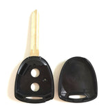 2 Buttons Car Remote Key Case Shell with TOY43 key blade For Toyota - 5 pcs