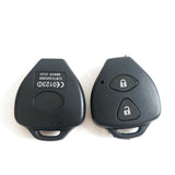 2 Buttons Car Remote Key Case Shell without key blade For Toyota Camry Corolla RAV4 Avalon Venza 2007 ~ 2011 Key - 5 pcs