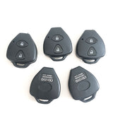 2 Buttons Car Remote Key Case Shell without key blade For Toyota Camry Corolla RAV4 Avalon Venza 2007 ~ 2011 Key - 5 pcs