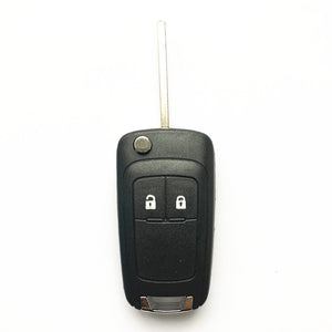 2 Buttons Flip Remote Key Shell for Opel Astra H & Zafira B with Z -shaped logo holder 5pcs