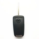 2 Buttons Flip Remote Key Shell for Opel Astra H & Zafira B with Z -shaped logo holder 5pcs