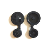 2 Buttons Key Shell Cover for Peugeot - 5 pcs