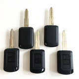 2 Buttons Key Shell For Mitsubishi- 5 pcs