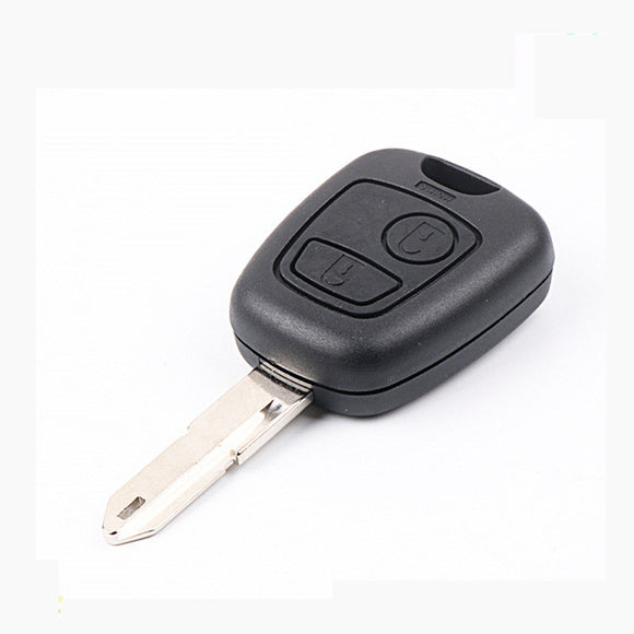 2 Buttons Key Shell With NE73 Blade for Citroen C2 5 pcs