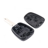 2 Buttons Key Shell With NE73 Blade for Citroen C2 5 pcs