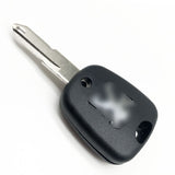 2 Buttons Key Shell for Peugeot 206 - Pack of 5