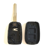 2 Buttons Key Shell for Renault - Pack of 5