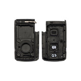 2 Buttons Key Shell for Toyota Prius Corolla - 5 pcs