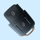 2 Buttons Key Shell for VW - Pack of 5