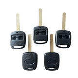 2 Buttons Laser Remote Key Shell for Subaru - Pack of 5