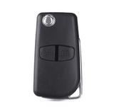 2 Buttons Modified Car key Case Shell For Mitsubishi New ASX GRANDIS Outlander LANCER-EX With Right Blade 5pcs
