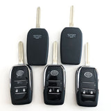 2 Buttons Modifiled Flip Remote Key Shell for Toyota ~ Pack of 5