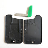 2 Buttons Remote Card Shell for Renault Laguna - Pack of 5