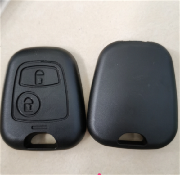 2 Buttons Remote Key FOB Case Shell Cover without Blade No Screws FOR Peugeot Pack of 5