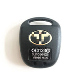 2 Buttons Remote Key Shell TOY40 for Toyota Long Blade - Pack of 5