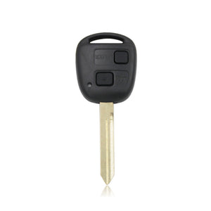 2 Buttons Remote Key Shell TOY47 for Toyota with Rubber Pad - 5 pcs