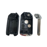 2 Buttons Remote Key Shell for Honda - Pack of 5