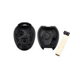 2 Buttons Remote Key Shell for Land Rover - Pack of 5