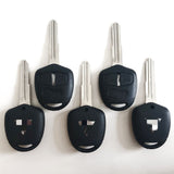 2 Buttons Remote Key Shell for Mitsubishi - Pack of 5