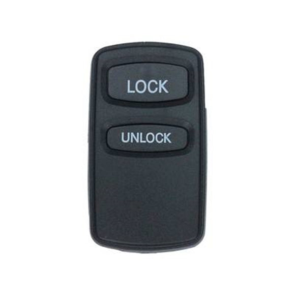 2 Buttons Remote Key Shell for Mitsubishi Pajero - Pack of 5