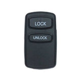 2 Buttons Remote Key Shell for Mitsubishi Pajero - Pack of 5