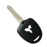 2 Buttons Remote Key Shell for Mitsubishi Pajero - Pack of 5