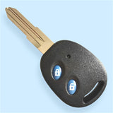 2 Buttons Remote Key Shell for Original Chevrolet LeChi- Pack of 5