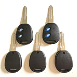 2 Buttons Remote Key Shell for Original Chevrolet LeChi- Pack of 5