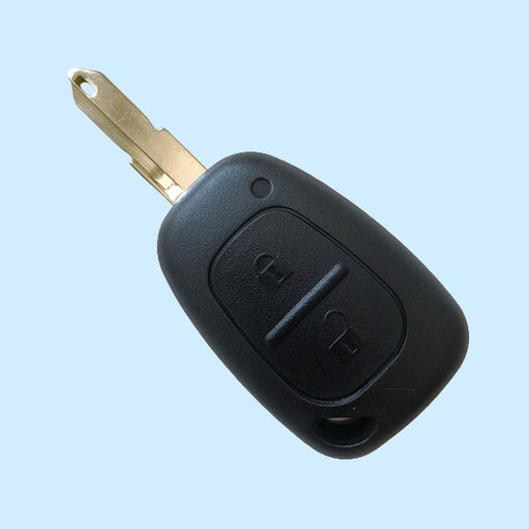 2 Buttons Remote Key Shell for Renault Kangoo - Pack of 5
