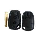 2 Buttons Remote Key Shell for Renault Kangoo - Pack of 5